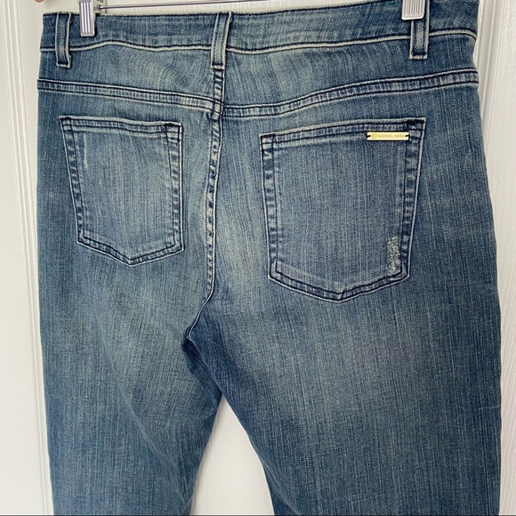 MICHAEL KORS Distressed Mid-rise Dillon Relaxed Jeans - Picture 5 of 10